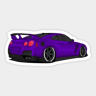 GTR PURPLE Sticker